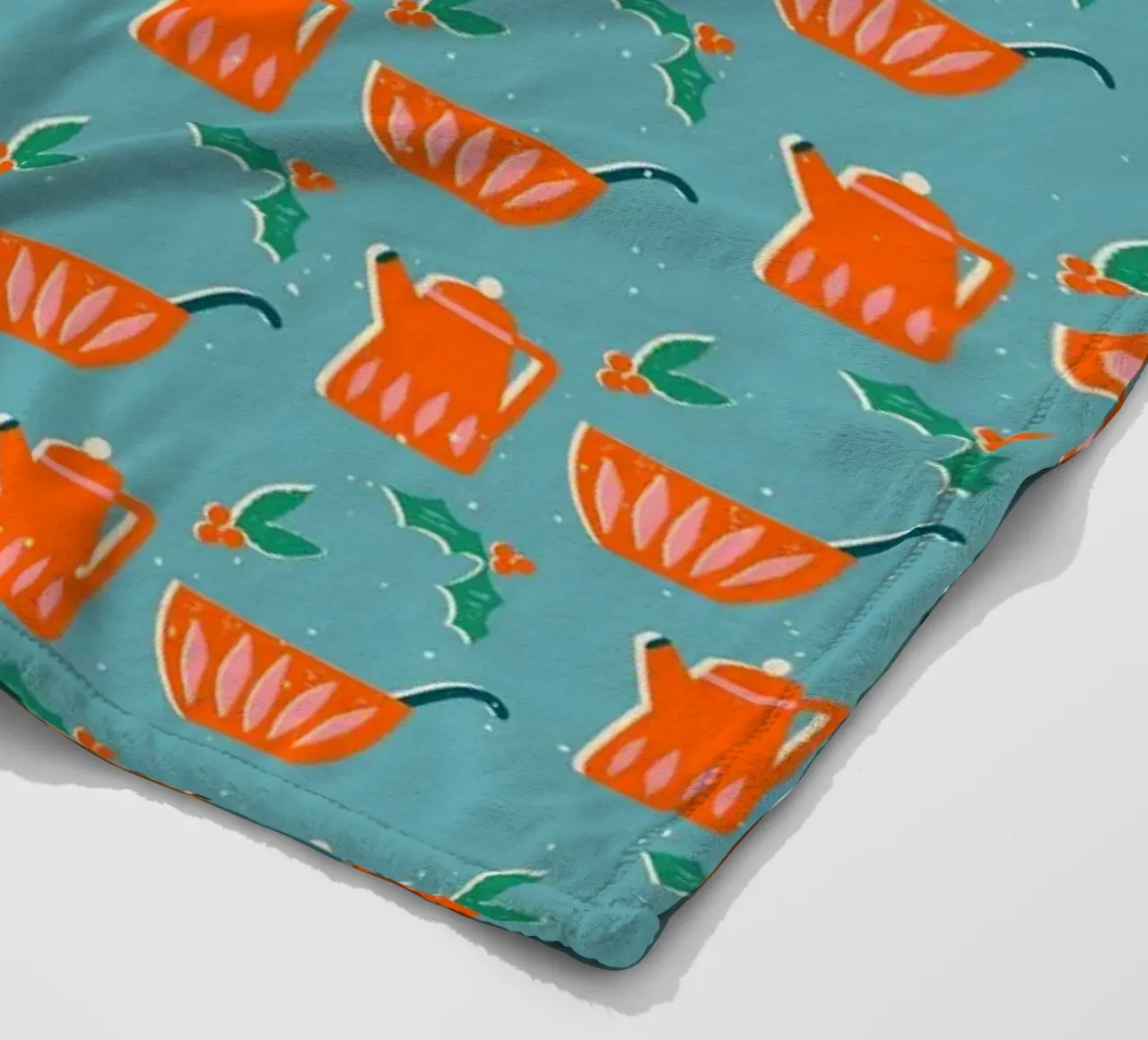 Christmas Pattern No 27 coperta in pile da treechild