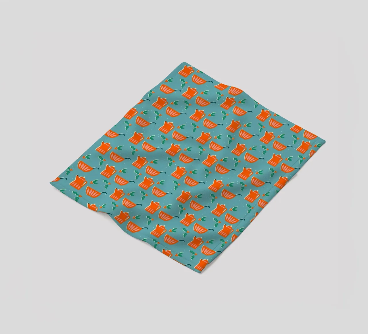 Christmas Pattern No 27 coperta in pile da treechild
