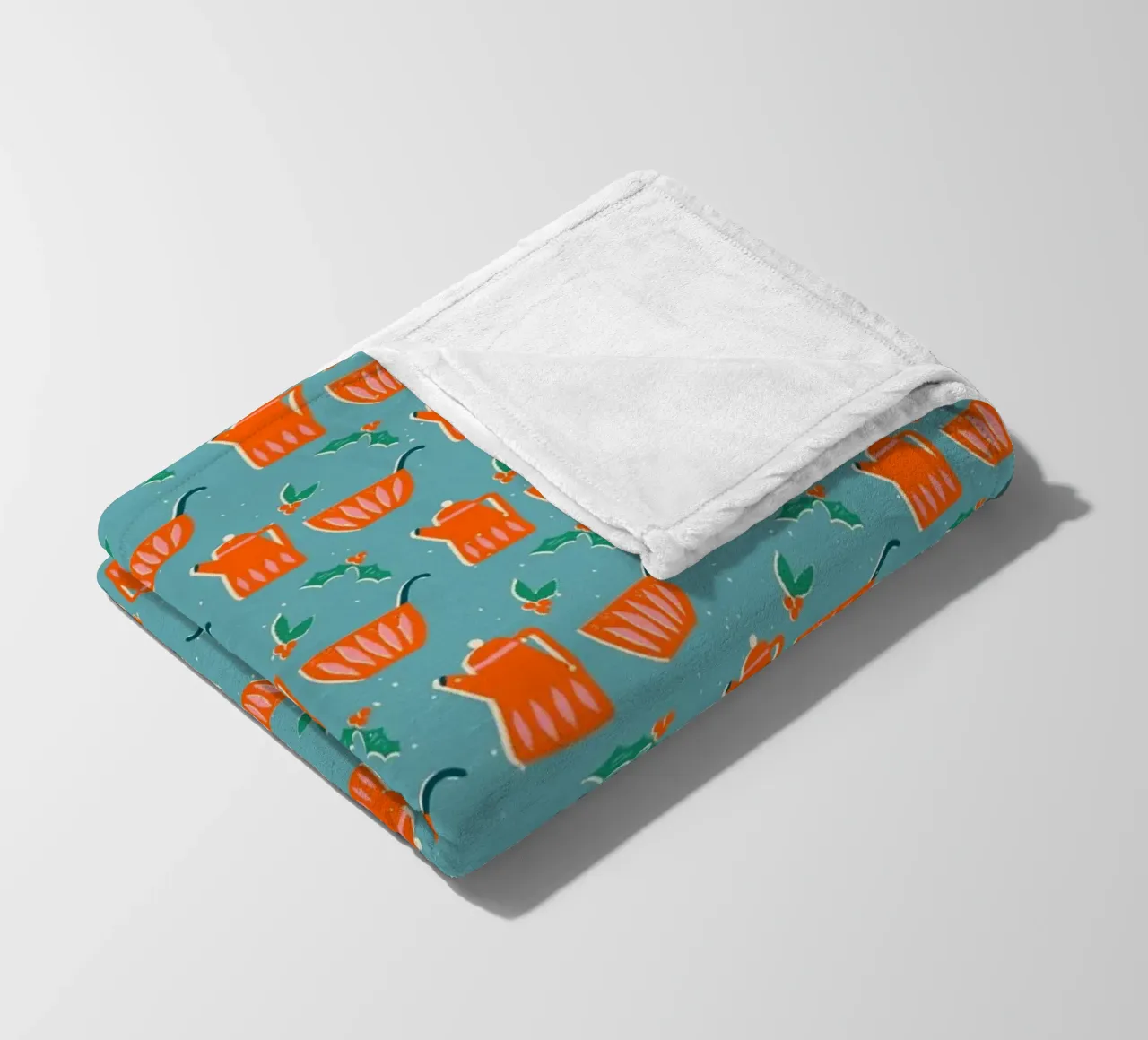 Christmas Pattern No 27 coperta in pile da treechild