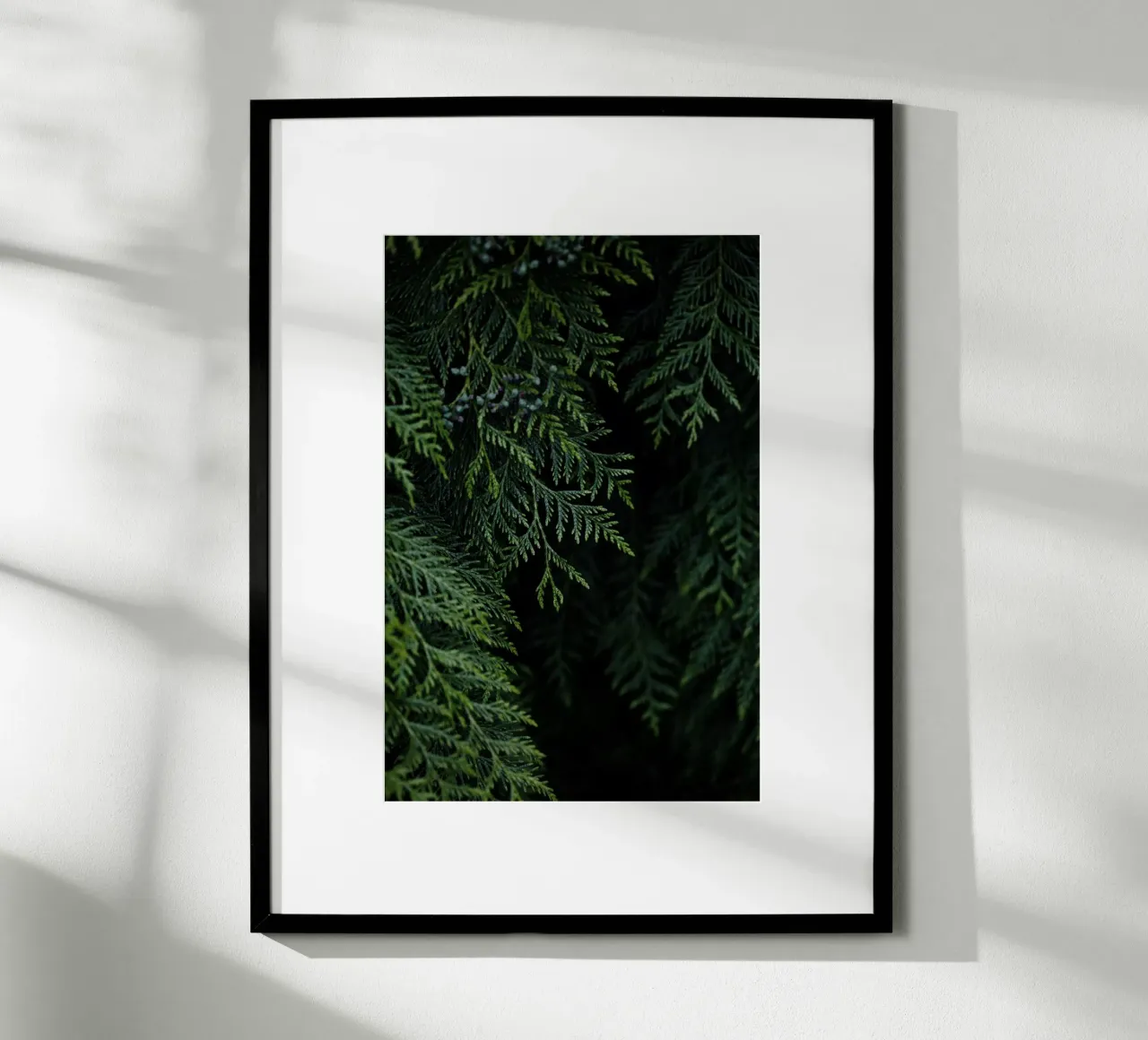 Winter Branches 3 poster con telaio in alluminio da Mareike Böhmer Photography