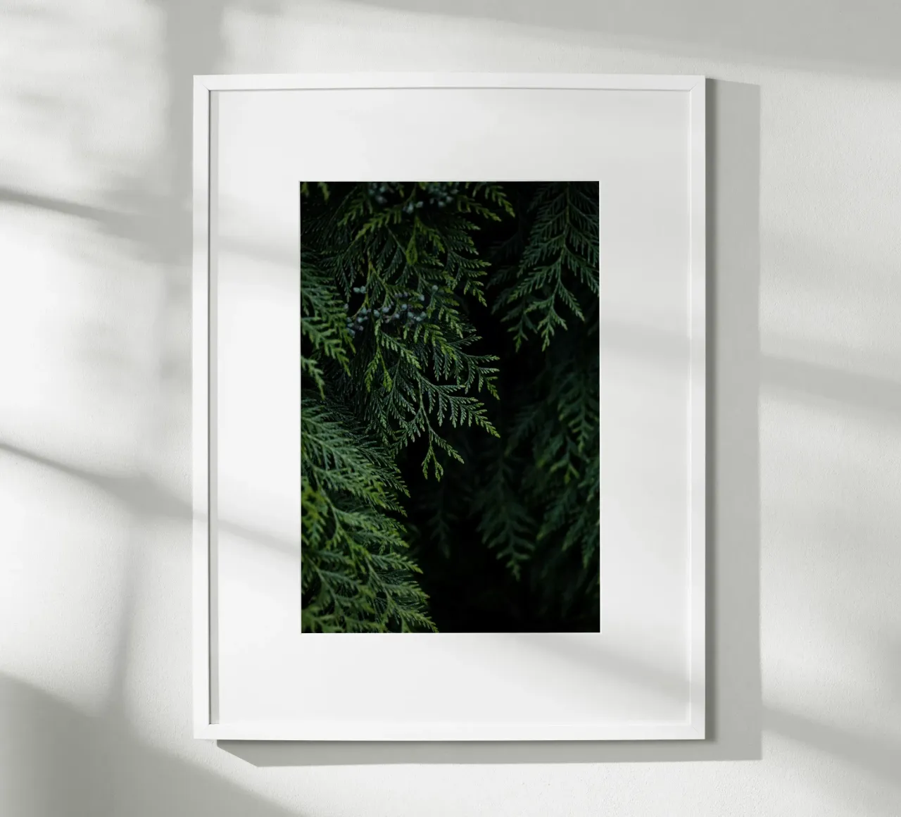 Winter Branches 3 poster con telaio in alluminio da Mareike Böhmer Photography