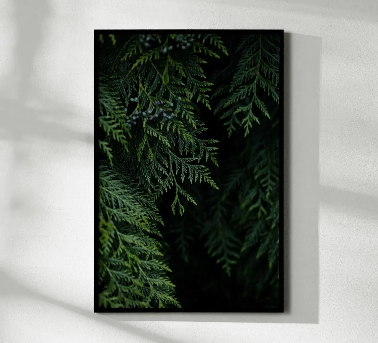 Winter Branches 3 poster con telaio in alluminio da Mareike Böhmer Photography