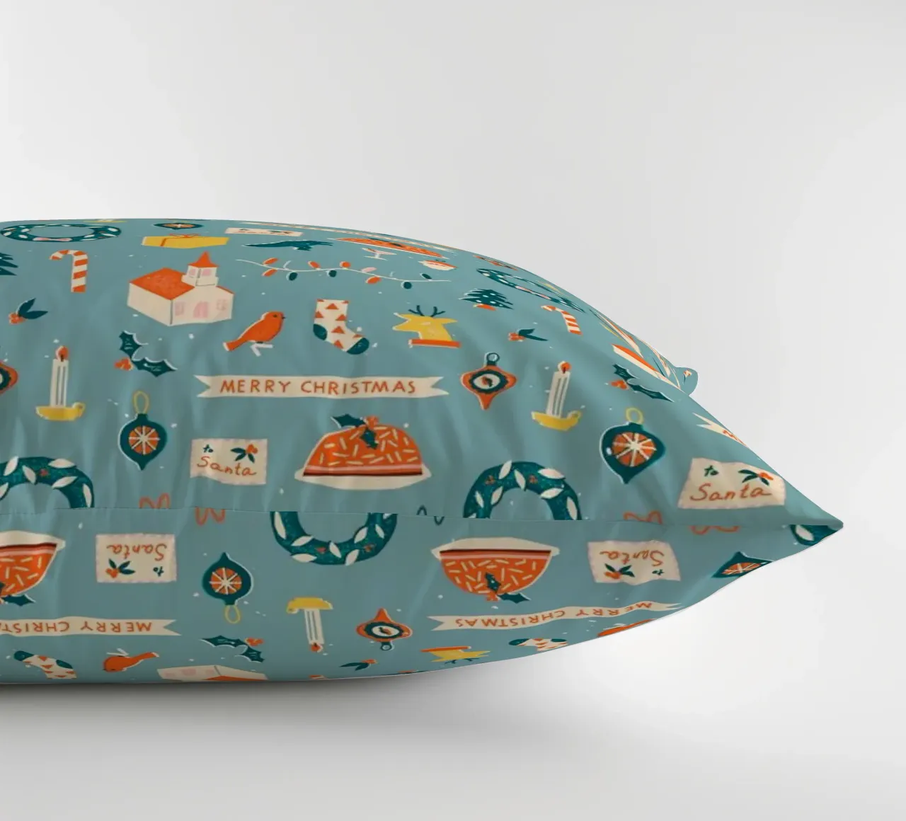 Christmas Pattern No 28 cuscino da treechild