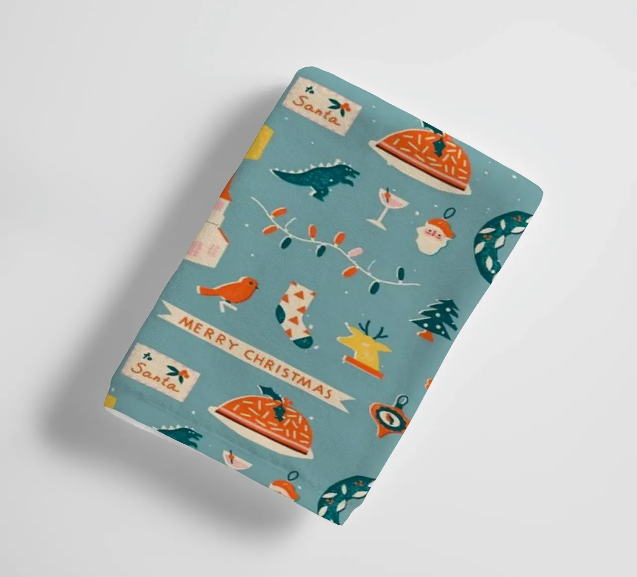 Christmas Pattern No 28 asciugamano da bagno da treechild