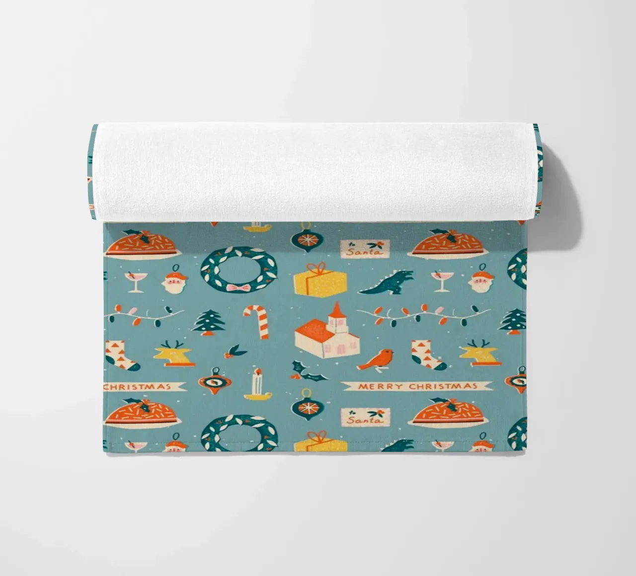 Christmas Pattern No 28 telo mare da treechild
