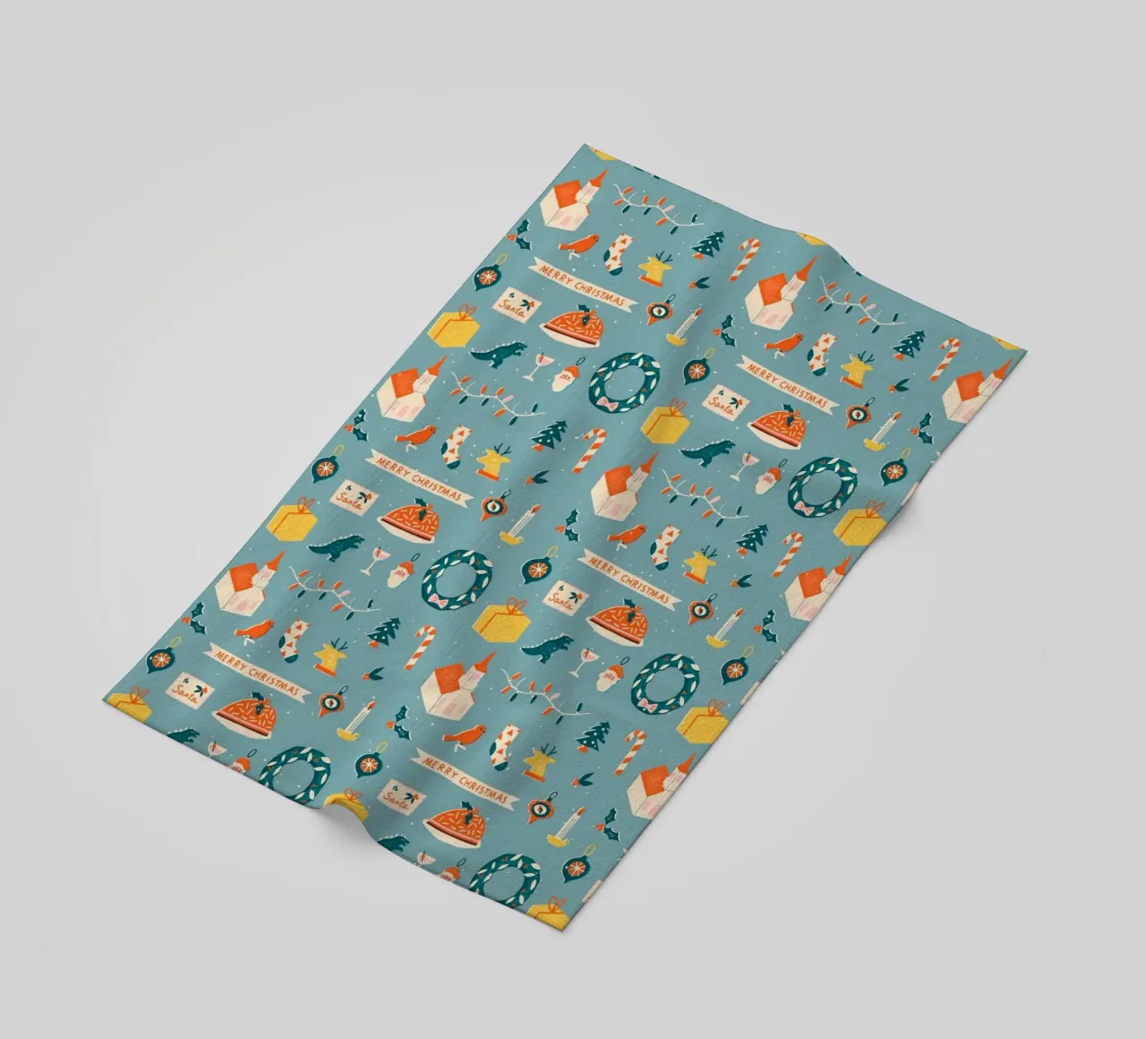 Christmas Pattern No 28 telo mare da treechild