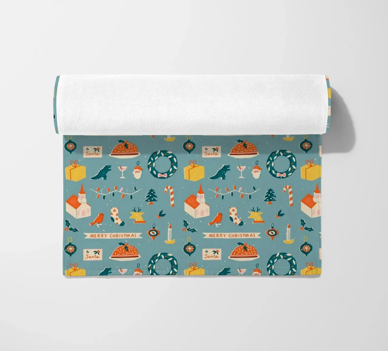 Christmas Pattern No 28 telo mare da treechild