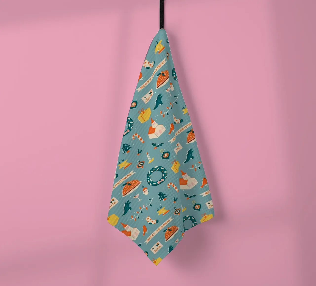 Christmas Pattern No 28 canovaccio da cucina da treechild