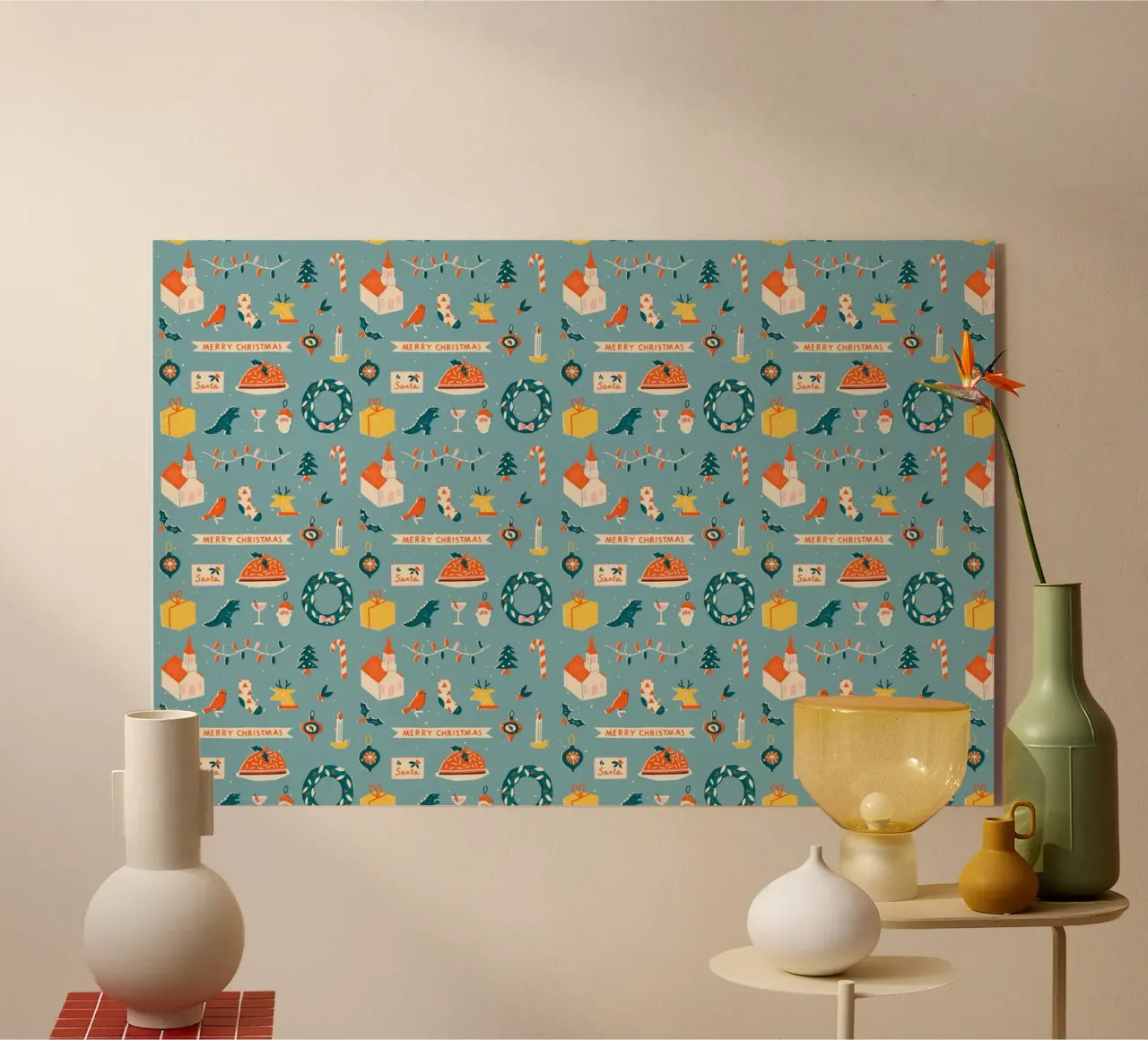 Christmas Pattern No 28 plexiglass da treechild