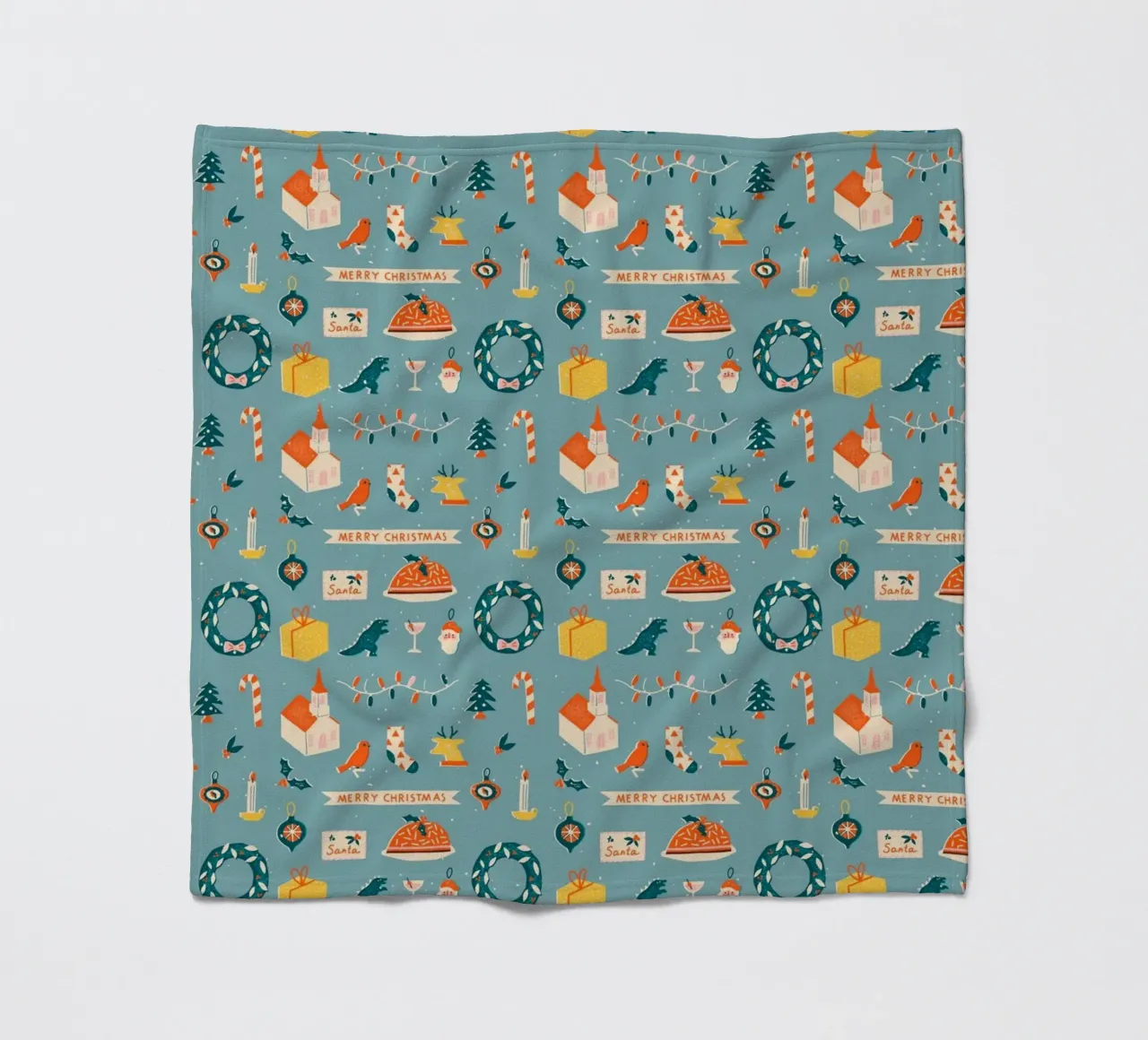Christmas Pattern No 28 coperta in pile da treechild