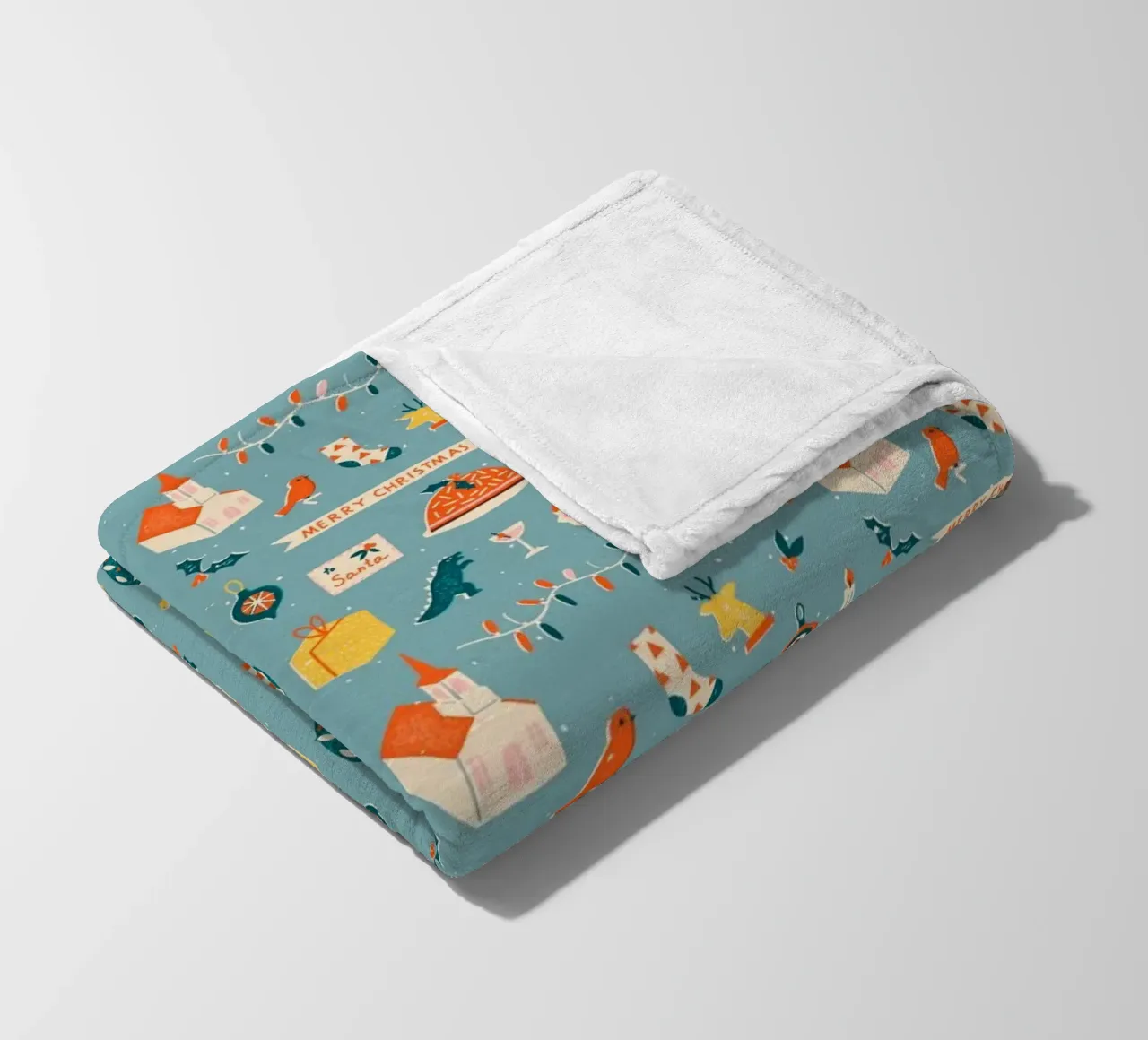 Christmas Pattern No 28 coperta in pile da treechild
