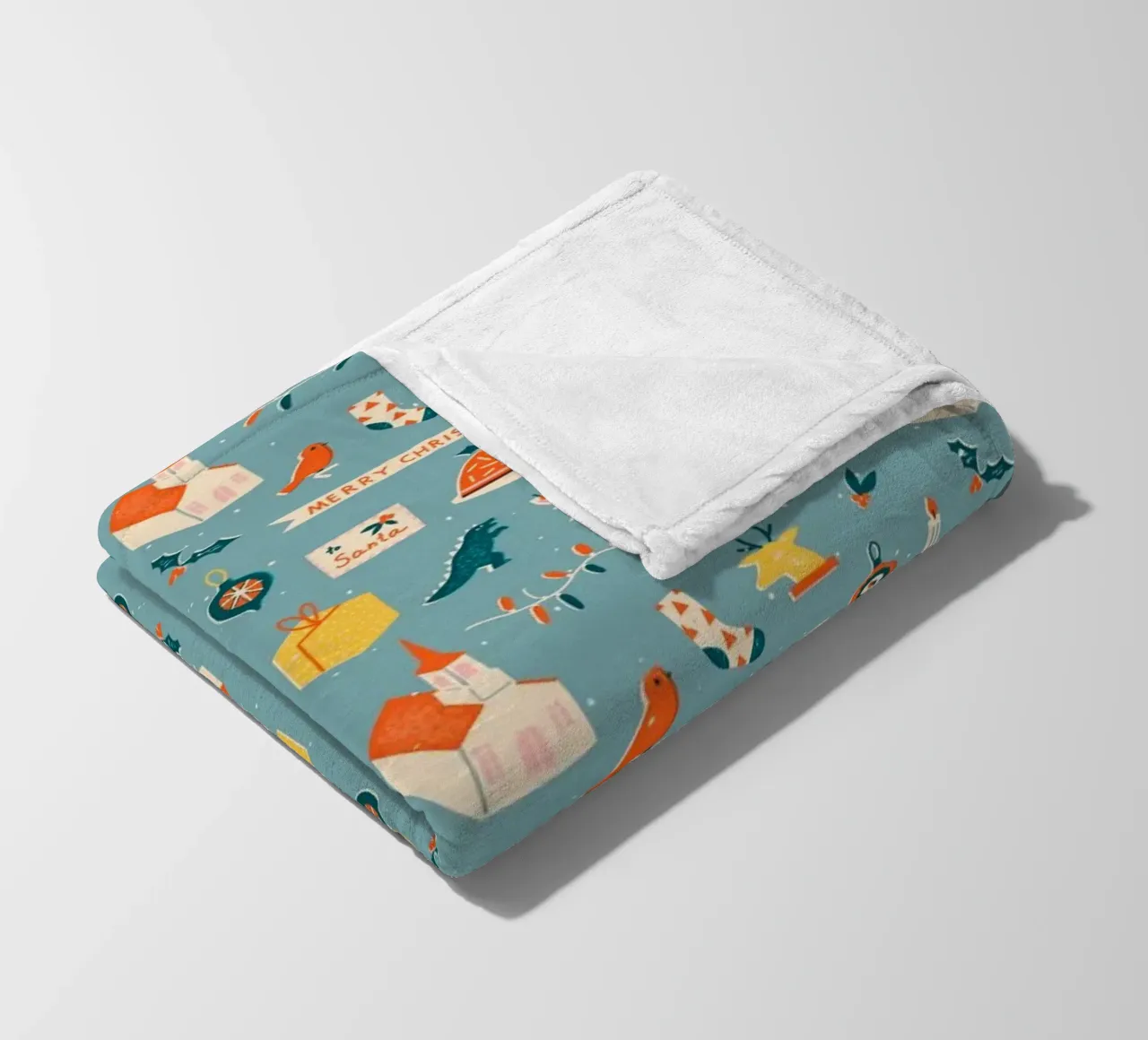 Christmas Pattern No 28 coperta in pile da treechild