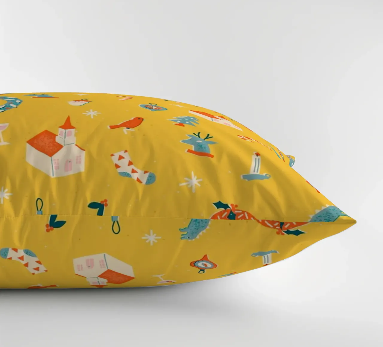 Christmas Pattern No 29 cuscino da treechild