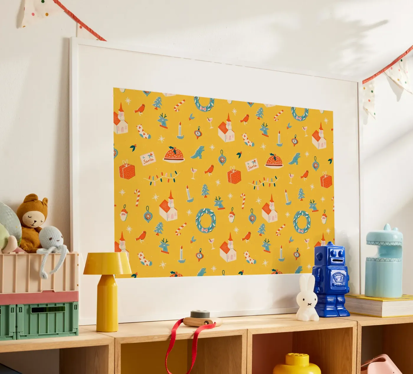 Christmas Pattern No 29 poster da treechild