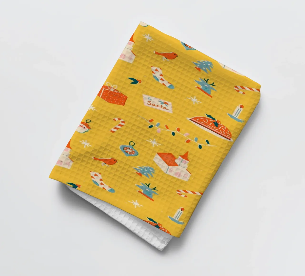 Christmas Pattern No 29 canovaccio da cucina da treechild