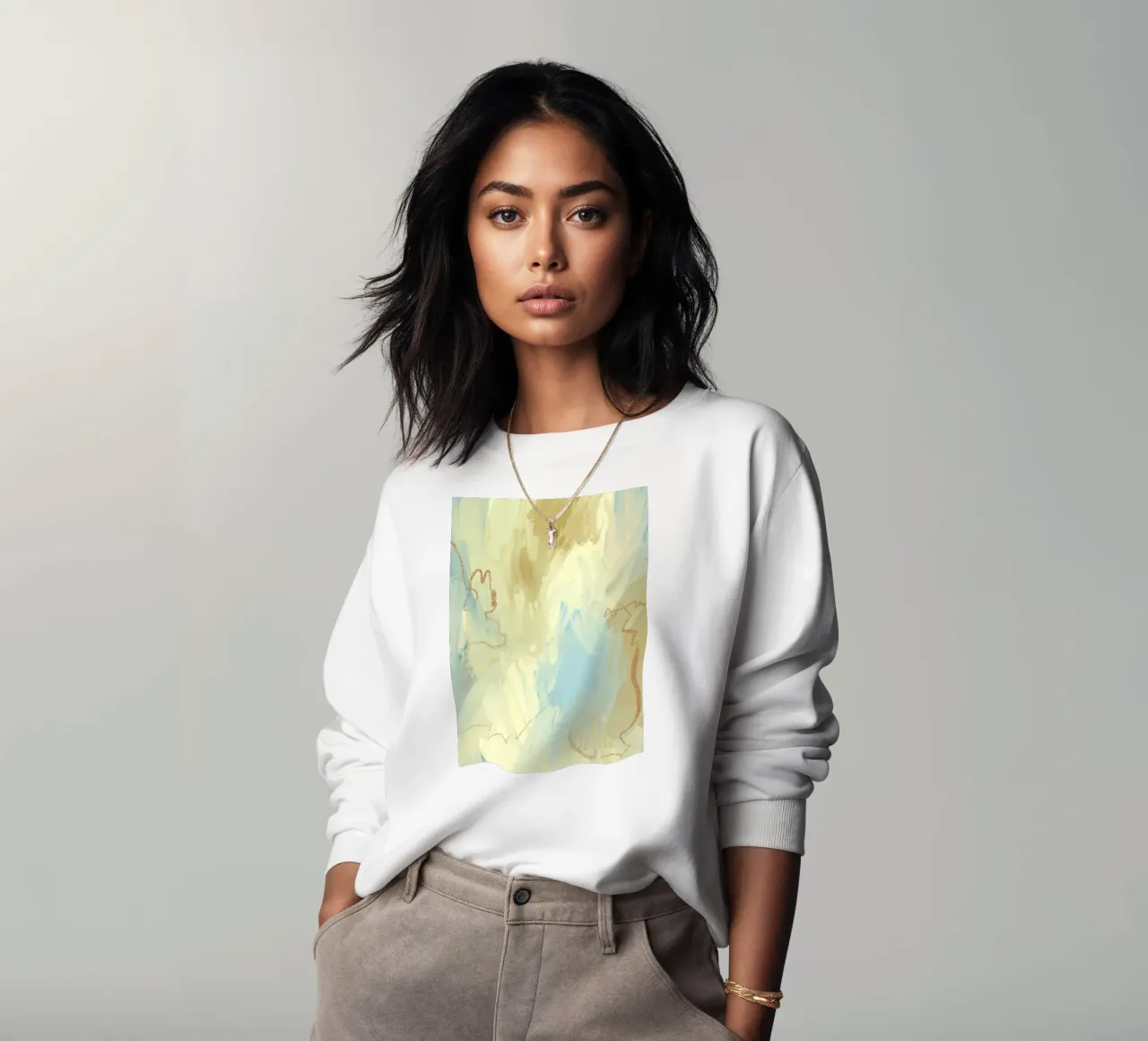 Muted Flow sweatshirt van RS LAB STUDIO