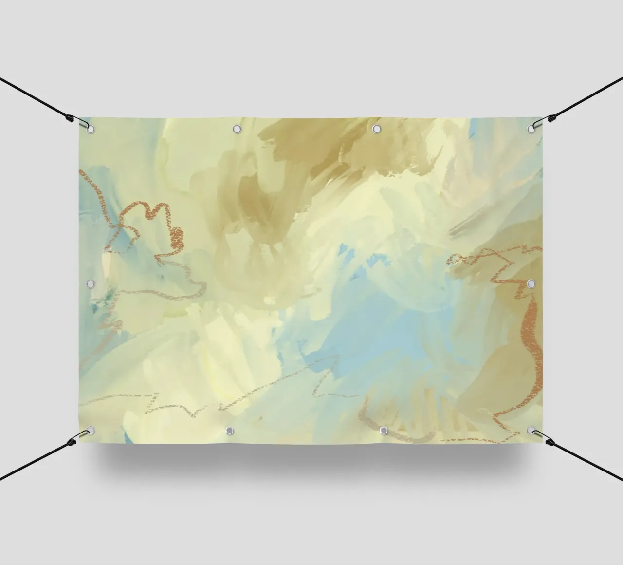 Muted Flow telo in pvc da RS LAB STUDIO