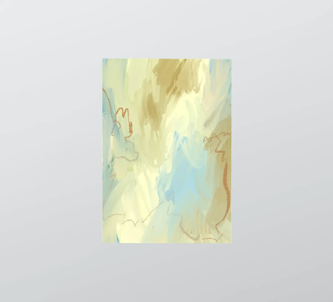 Muted Flow sticker by RS LAB STUDIO
