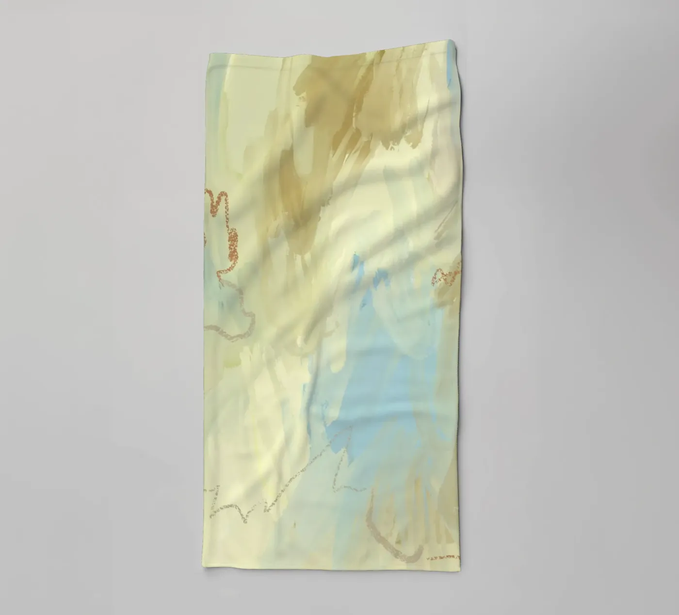 Muted Flow towel by RS LAB STUDIO