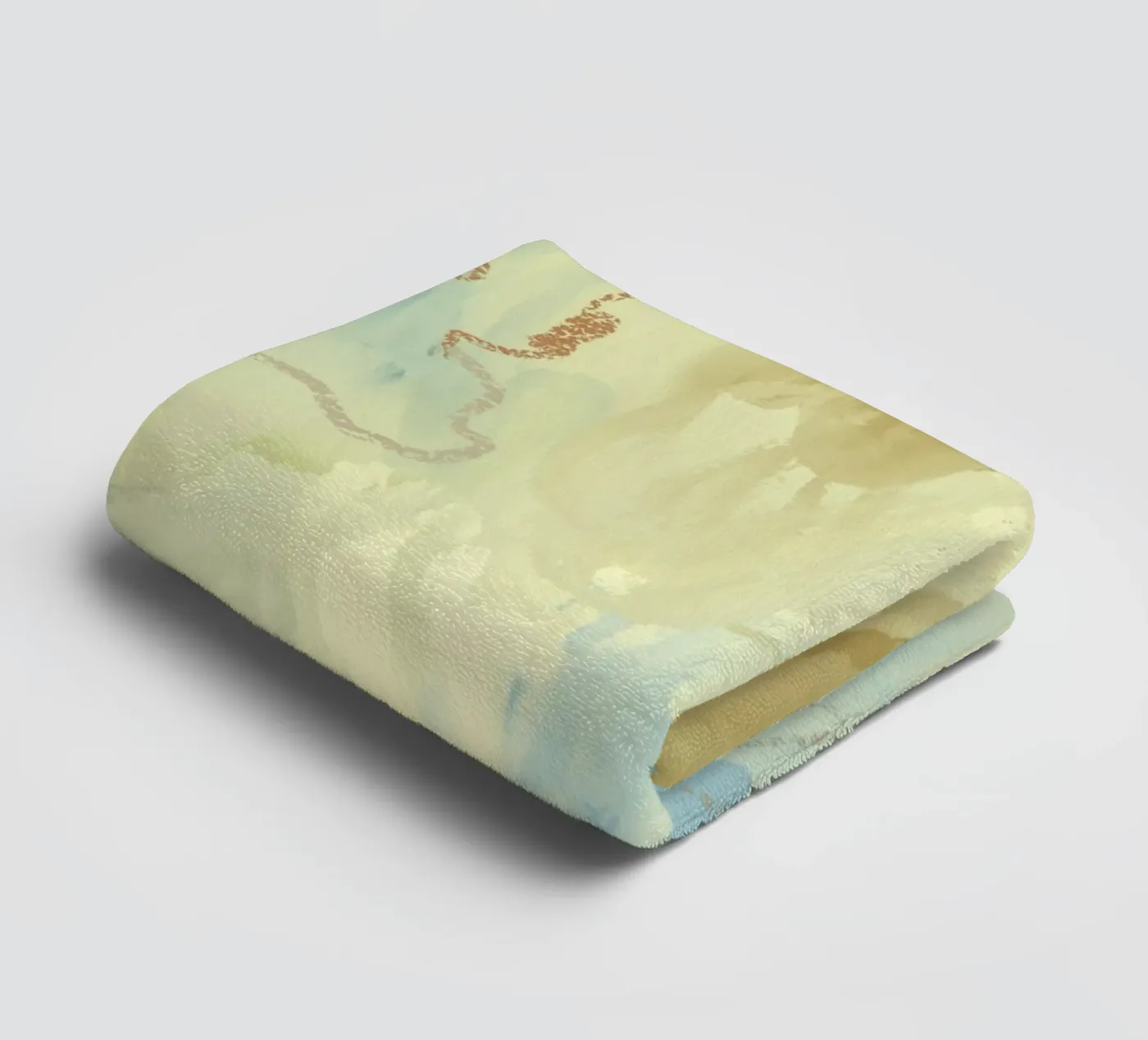 Muted Flow towel by RS LAB STUDIO