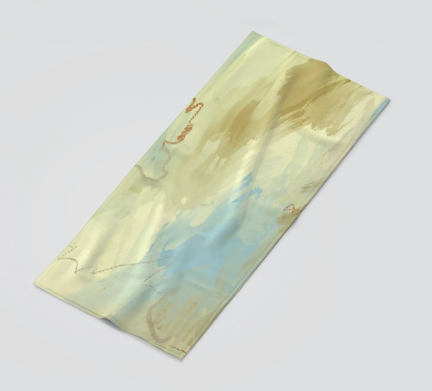 Muted Flow strandhanddoek van RS LAB STUDIO