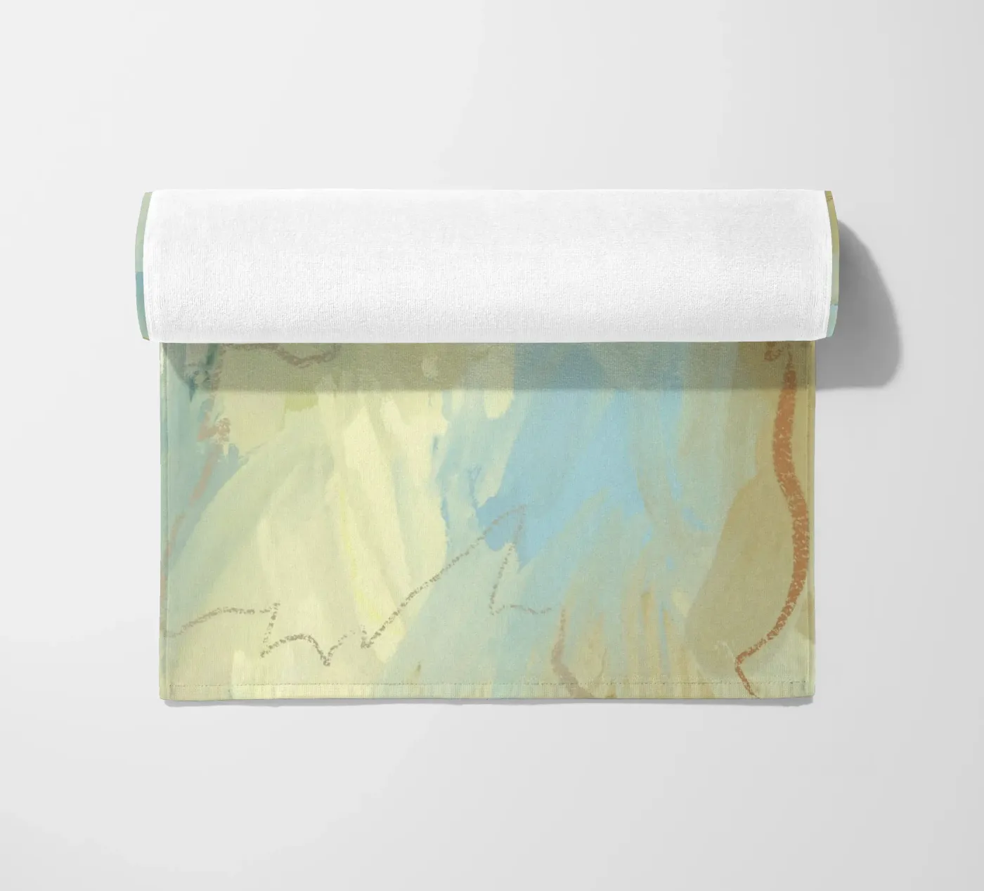 Muted Flow strandhanddoek van RS LAB STUDIO