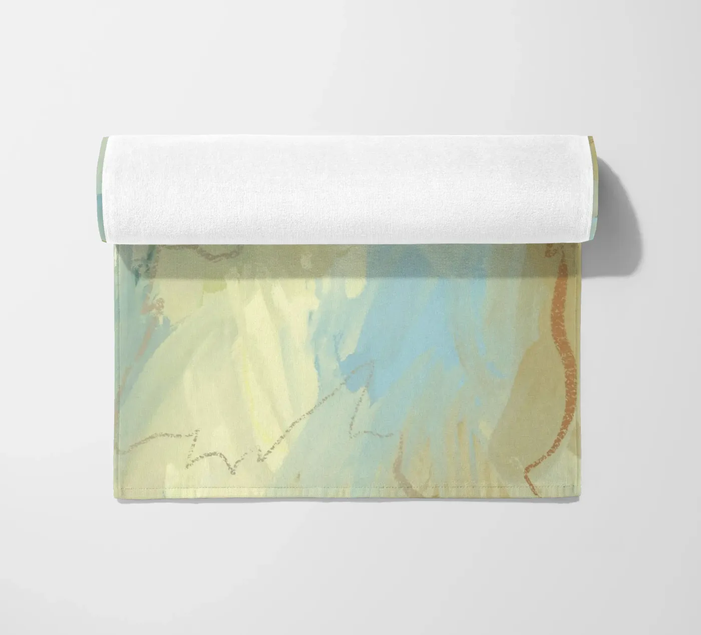 Muted Flow strandhanddoek van RS LAB STUDIO