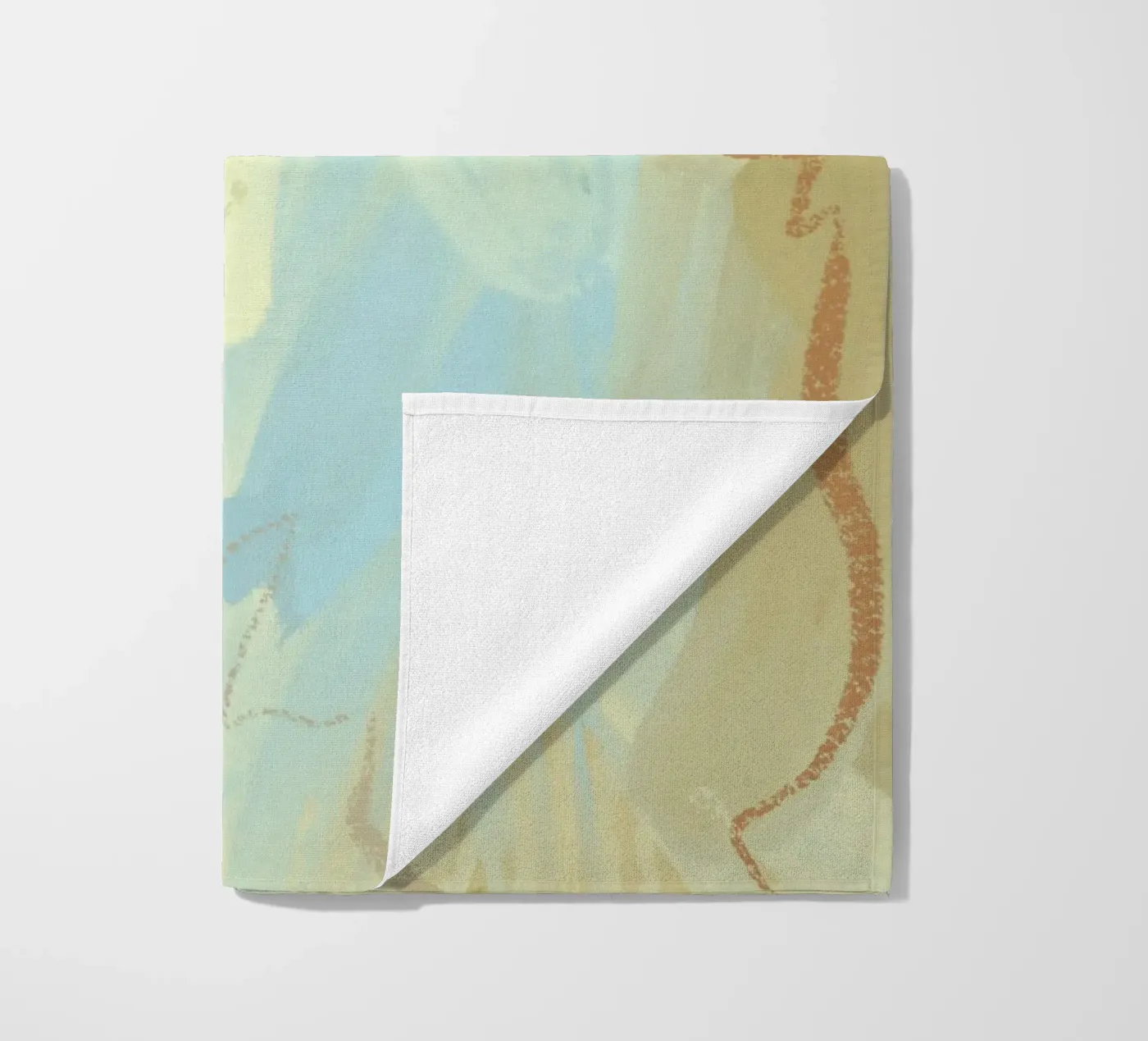 Muted Flow strandhanddoek van RS LAB STUDIO