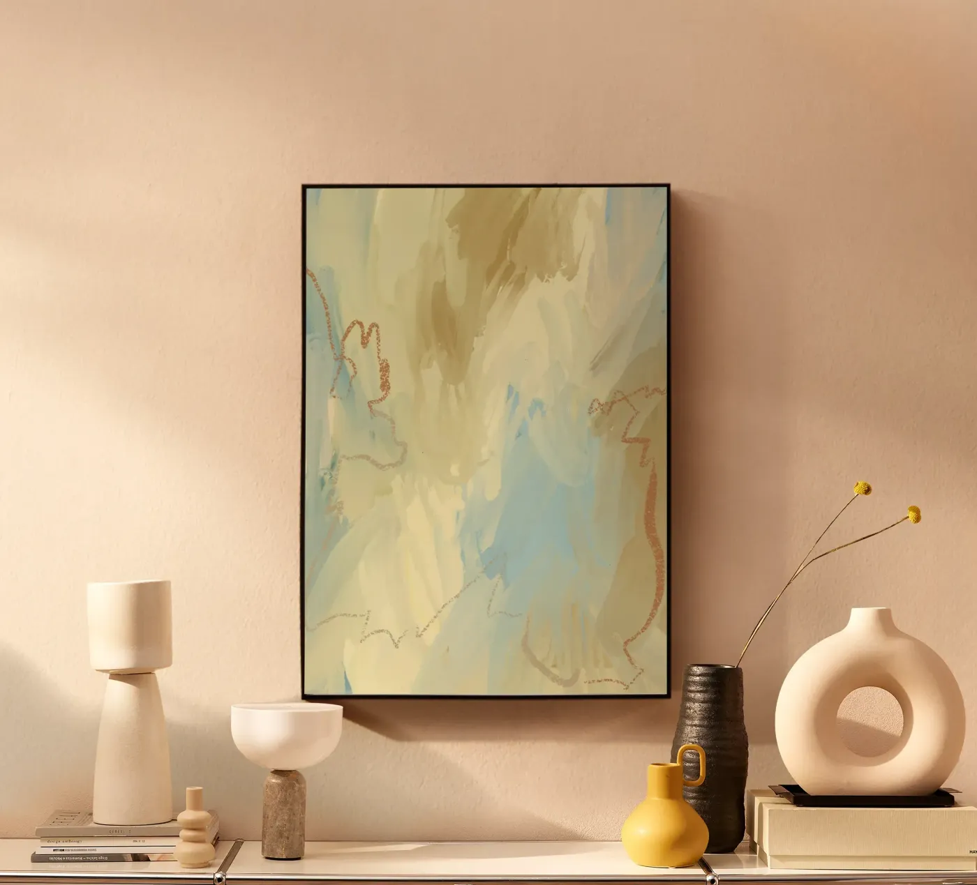 Muted Flow alluminio dibond da RS LAB STUDIO