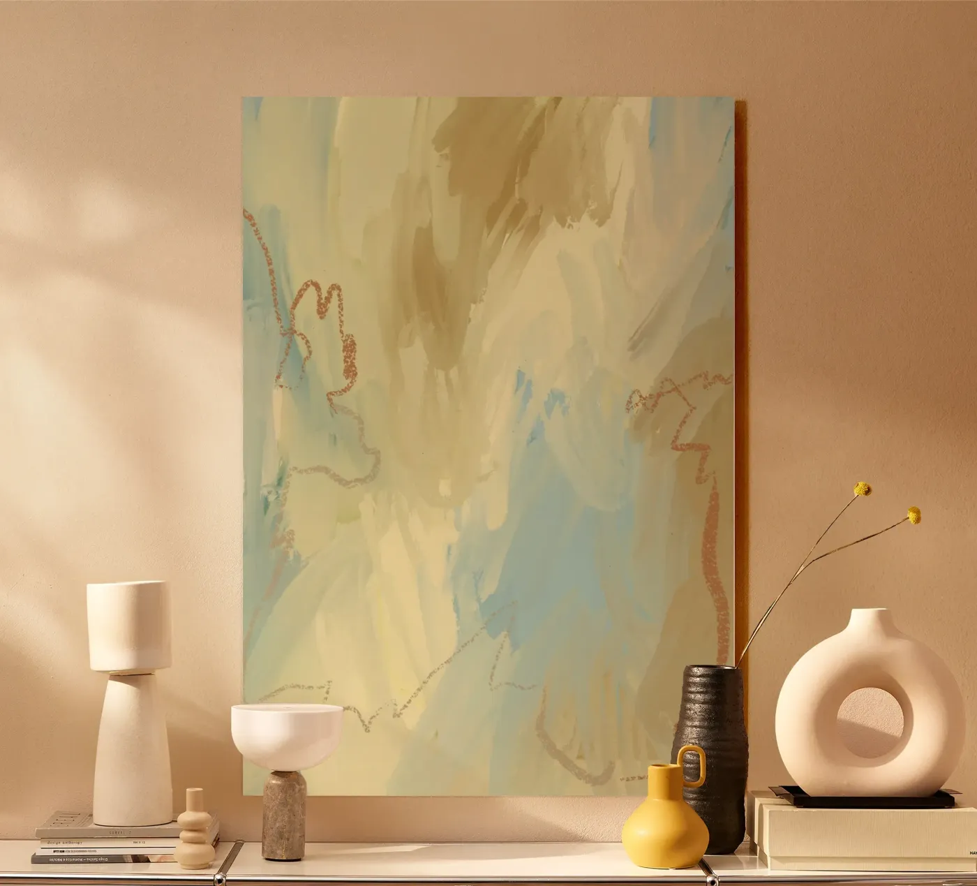 Muted Flow alluminio dibond da RS LAB STUDIO