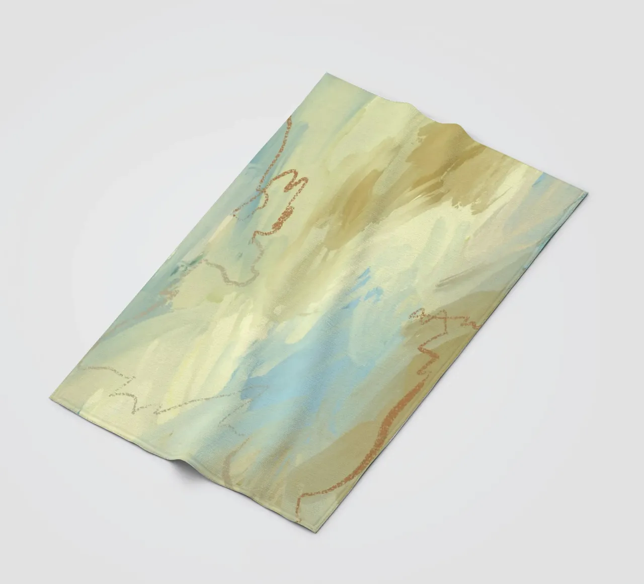 Muted Flow coperta in pile da RS LAB STUDIO