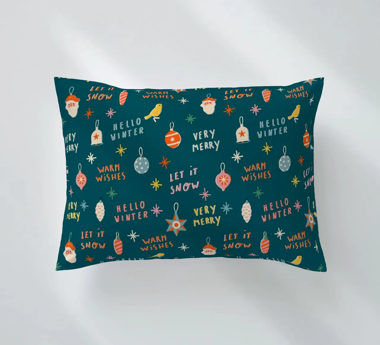 Christmas Pattern No 30 cuscino da treechild