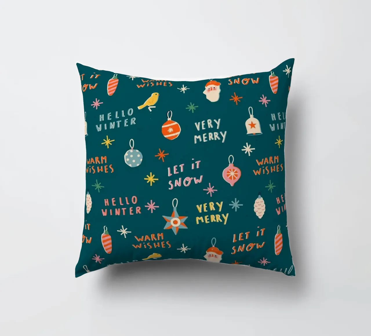 Christmas Pattern No 30 cuscino da treechild
