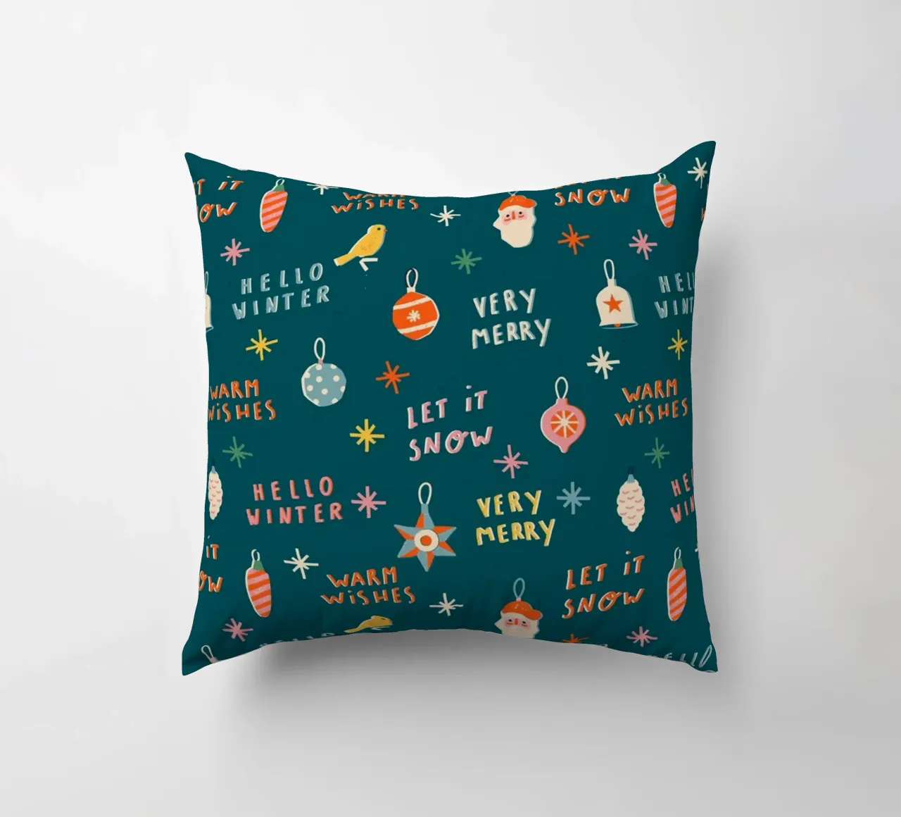 Christmas Pattern No 30 cuscino da treechild