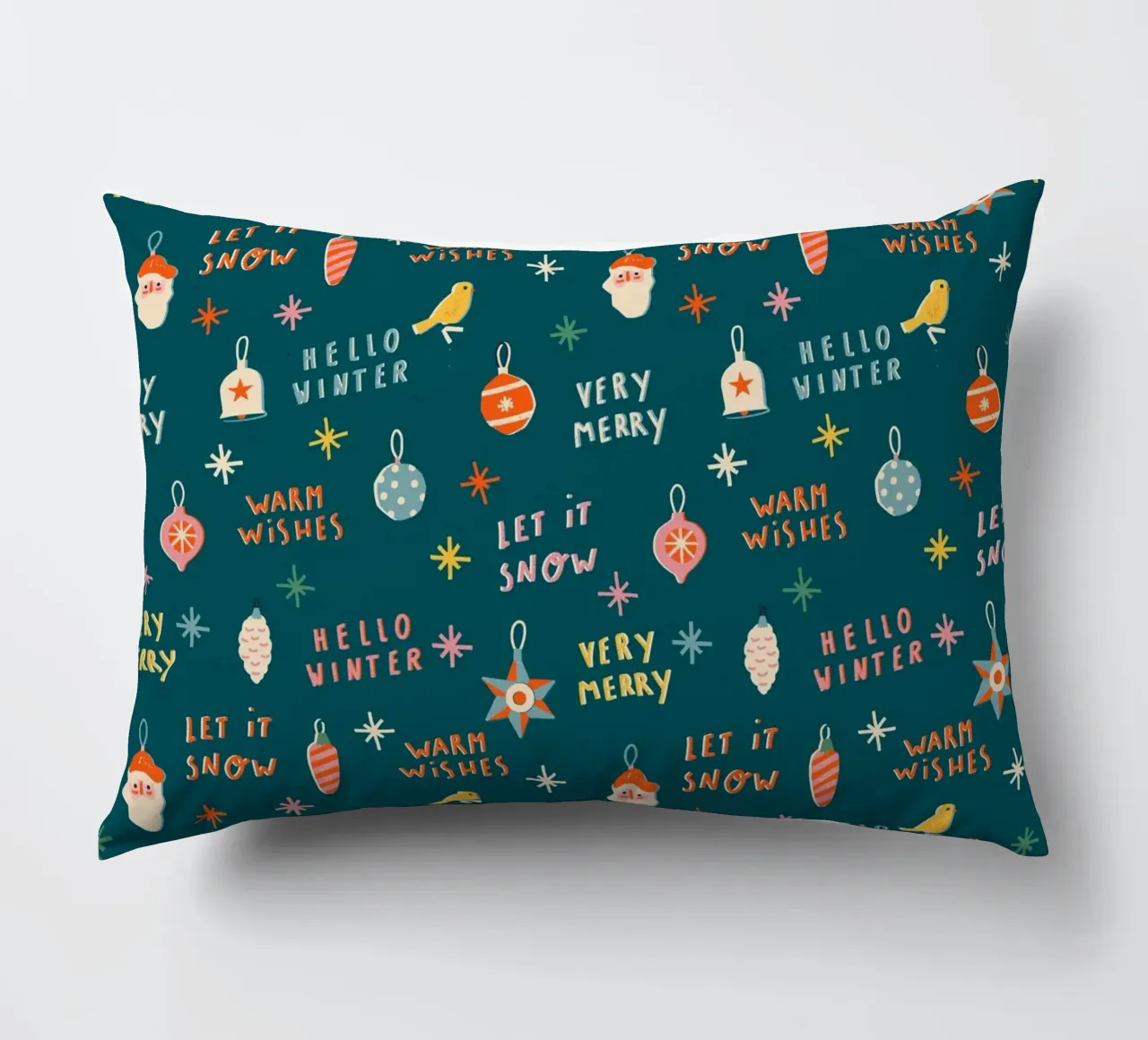 Christmas Pattern No 30 cuscino da treechild