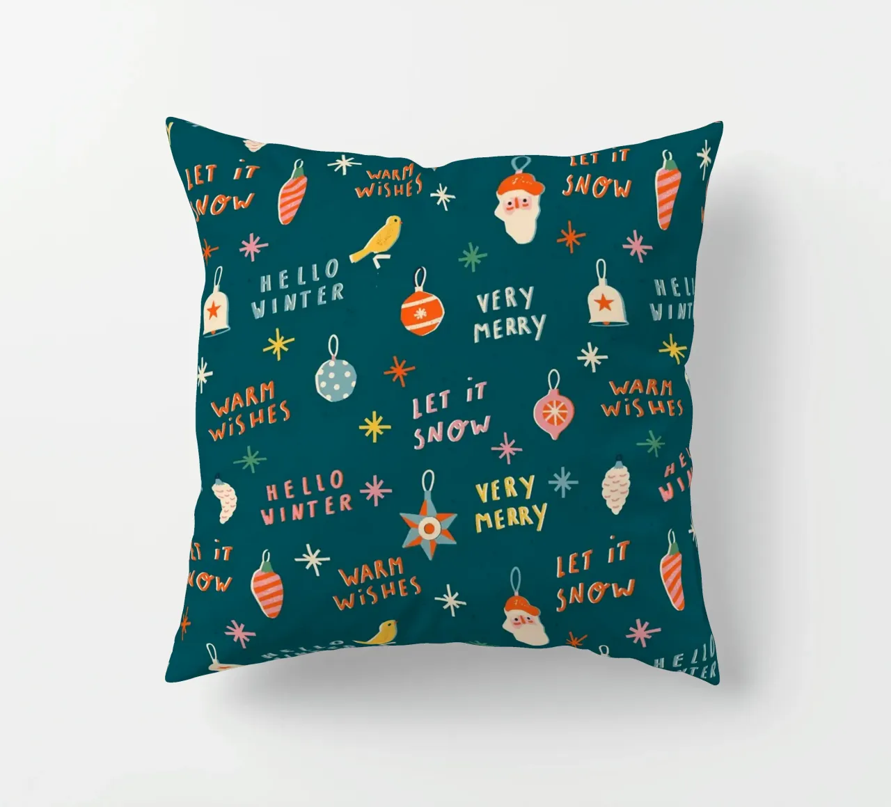 Christmas Pattern No 30 cuscino da treechild