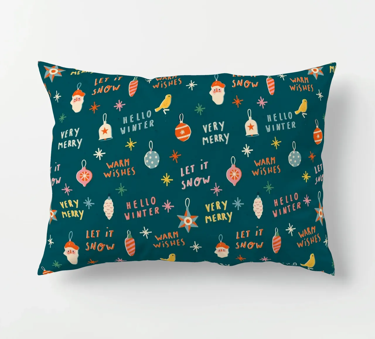 Christmas Pattern No 30 cuscino da treechild