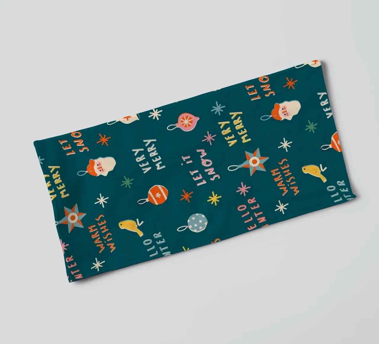 Christmas Pattern No 30 asciugamano da bagno da treechild