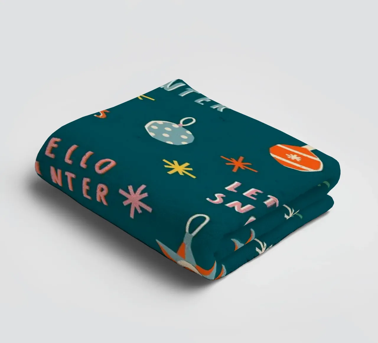 Christmas Pattern No 30 asciugamano da bagno da treechild