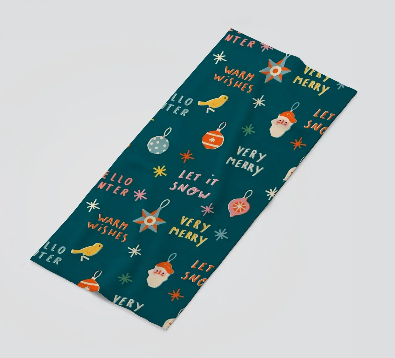Christmas Pattern No 30 telo mare da treechild