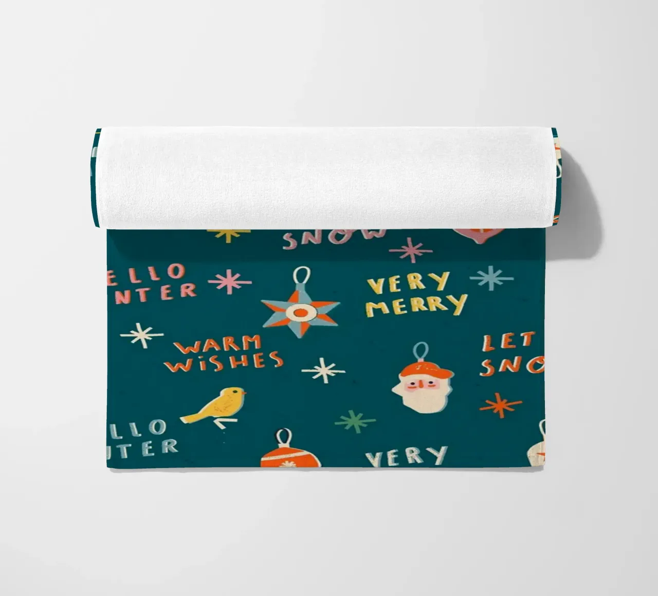 Christmas Pattern No 30 telo mare da treechild