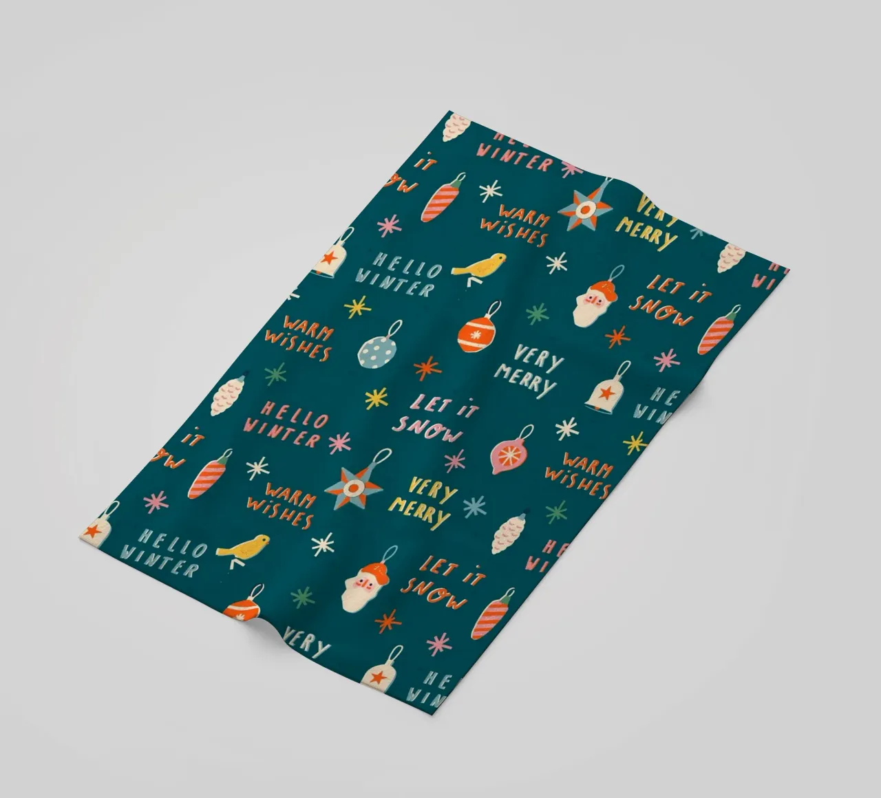 Christmas Pattern No 30 telo mare da treechild
