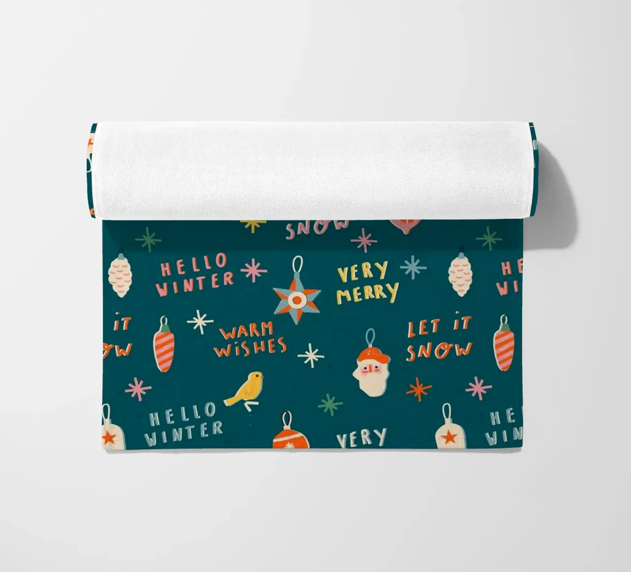 Christmas Pattern No 30 telo mare da treechild