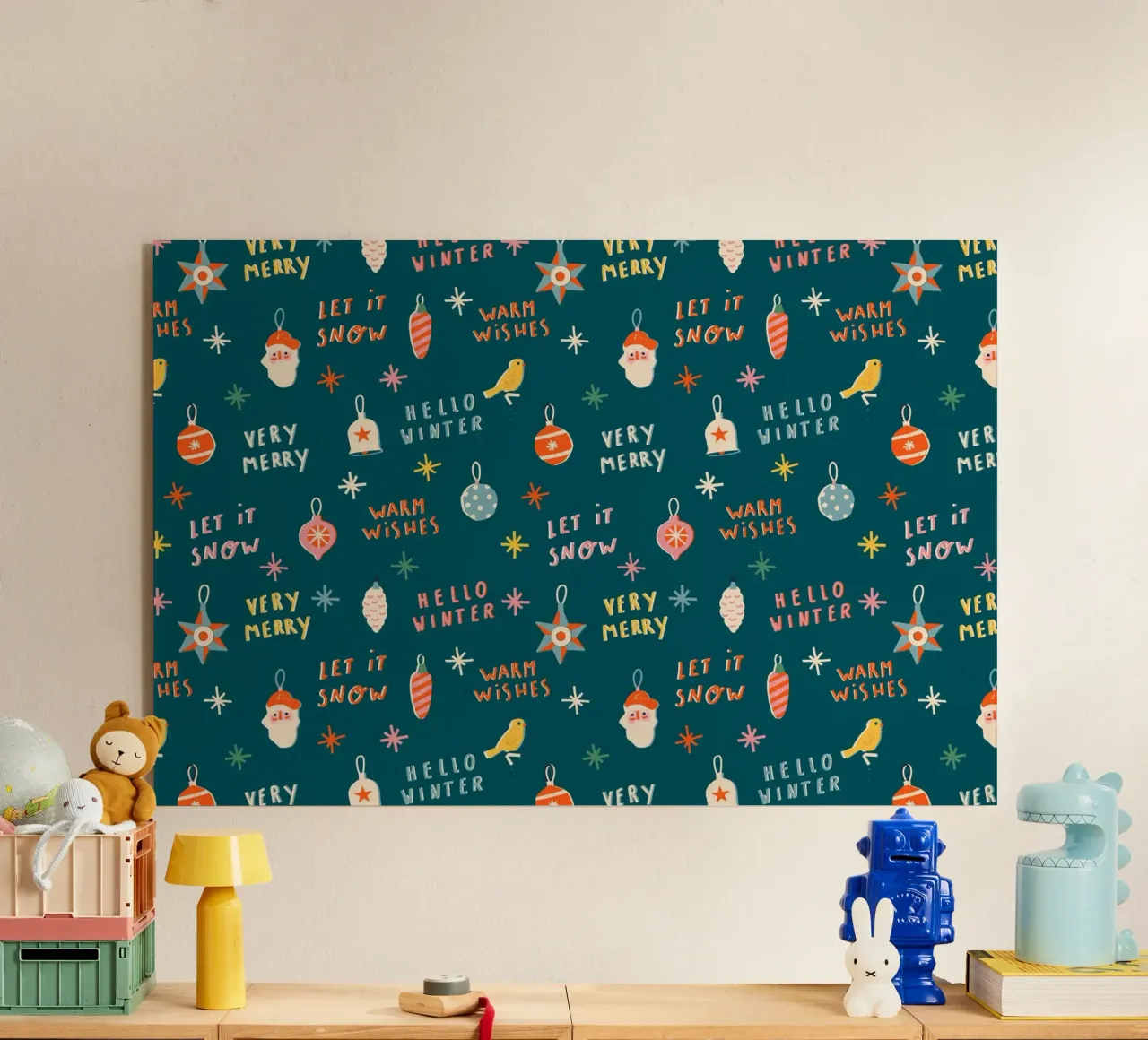 Christmas Pattern No 30 plexiglass da treechild