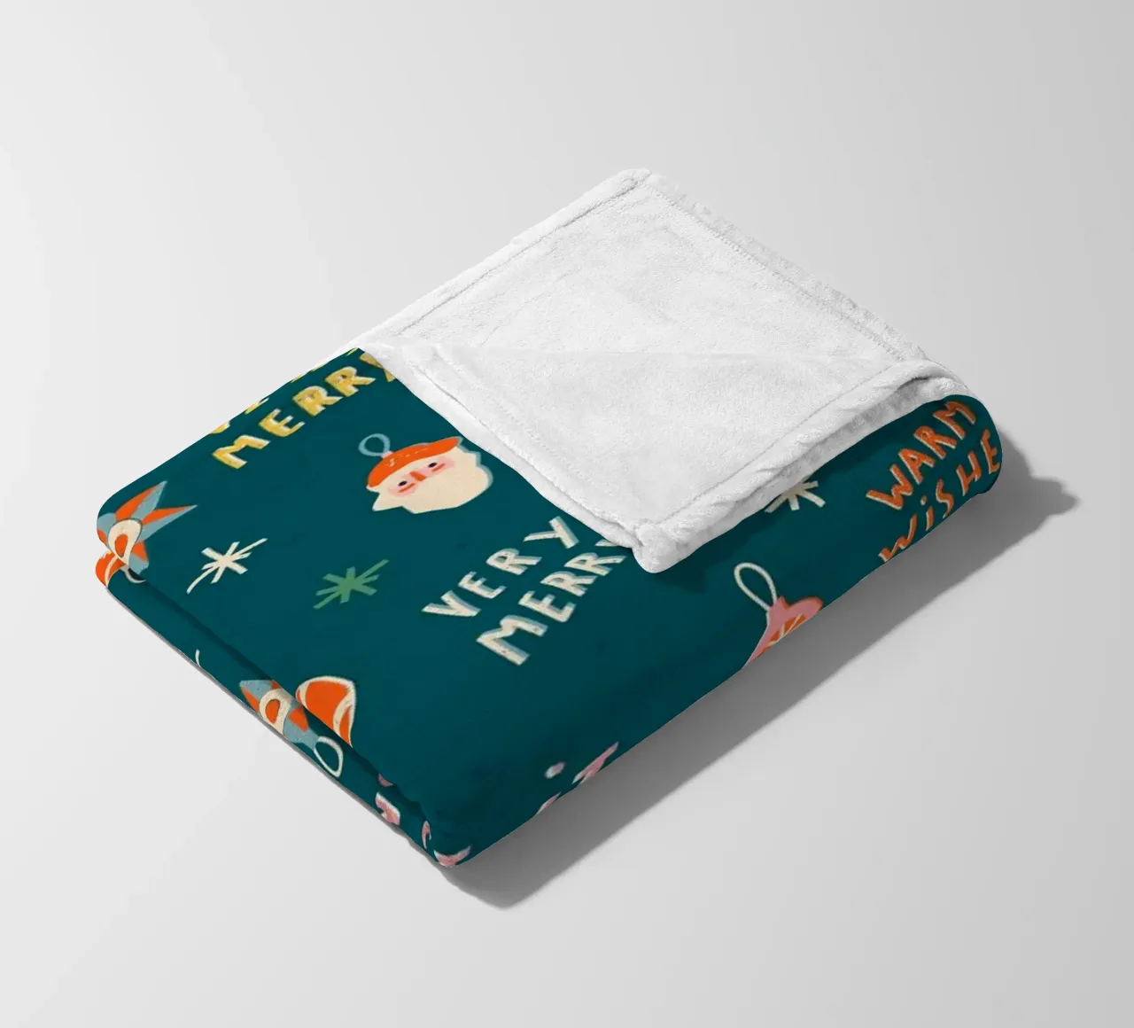 Christmas Pattern No 30 coperta in pile da treechild