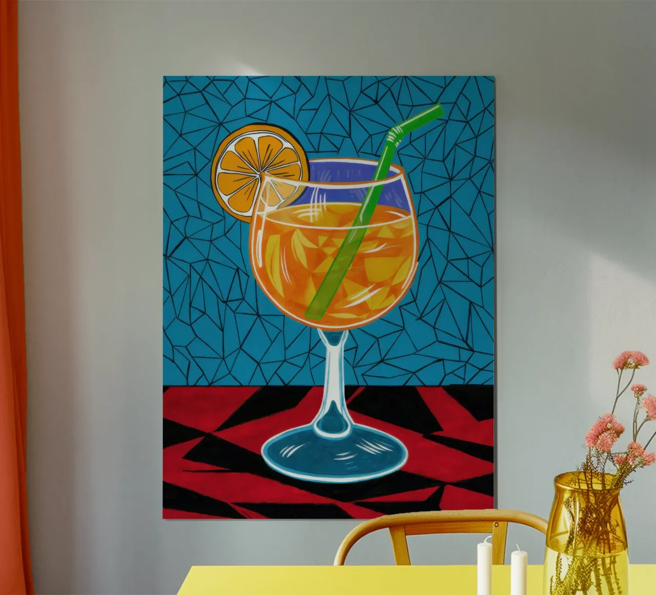 Cocktail all'arancia poster da Gaia Viesta