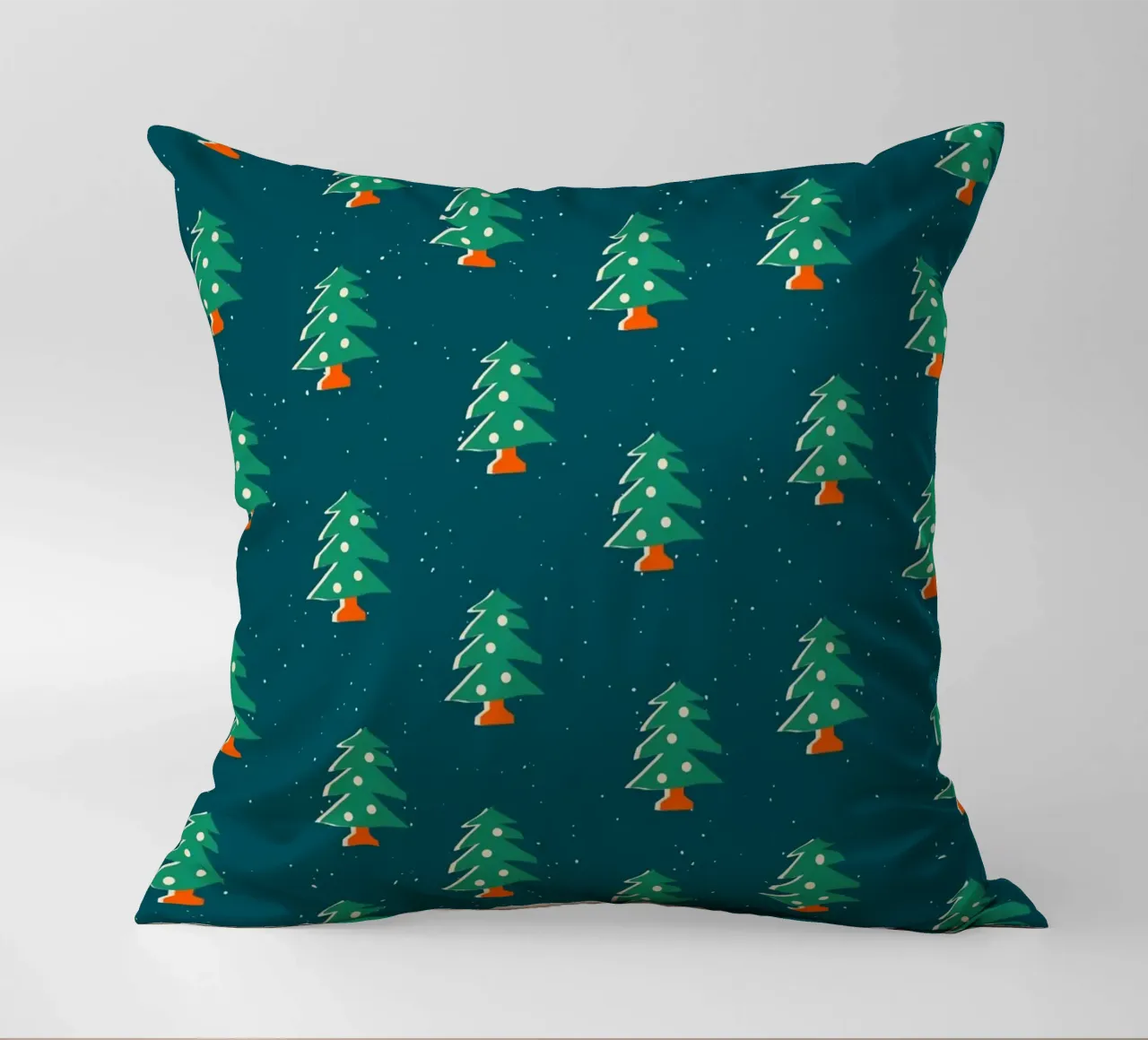 Christmas Pattern No 31 cuscino da treechild