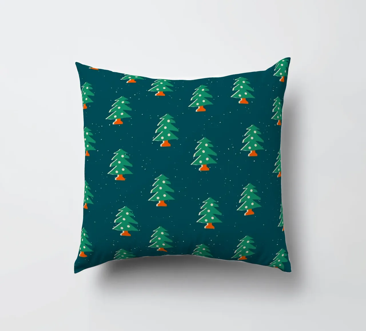 Christmas Pattern No 31 cuscino da treechild