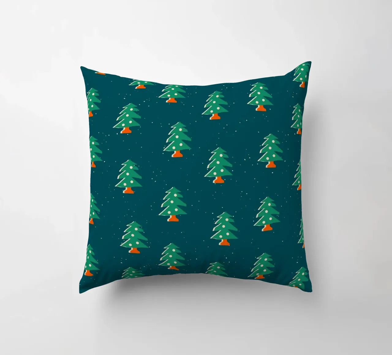 Christmas Pattern No 31 cuscino da treechild