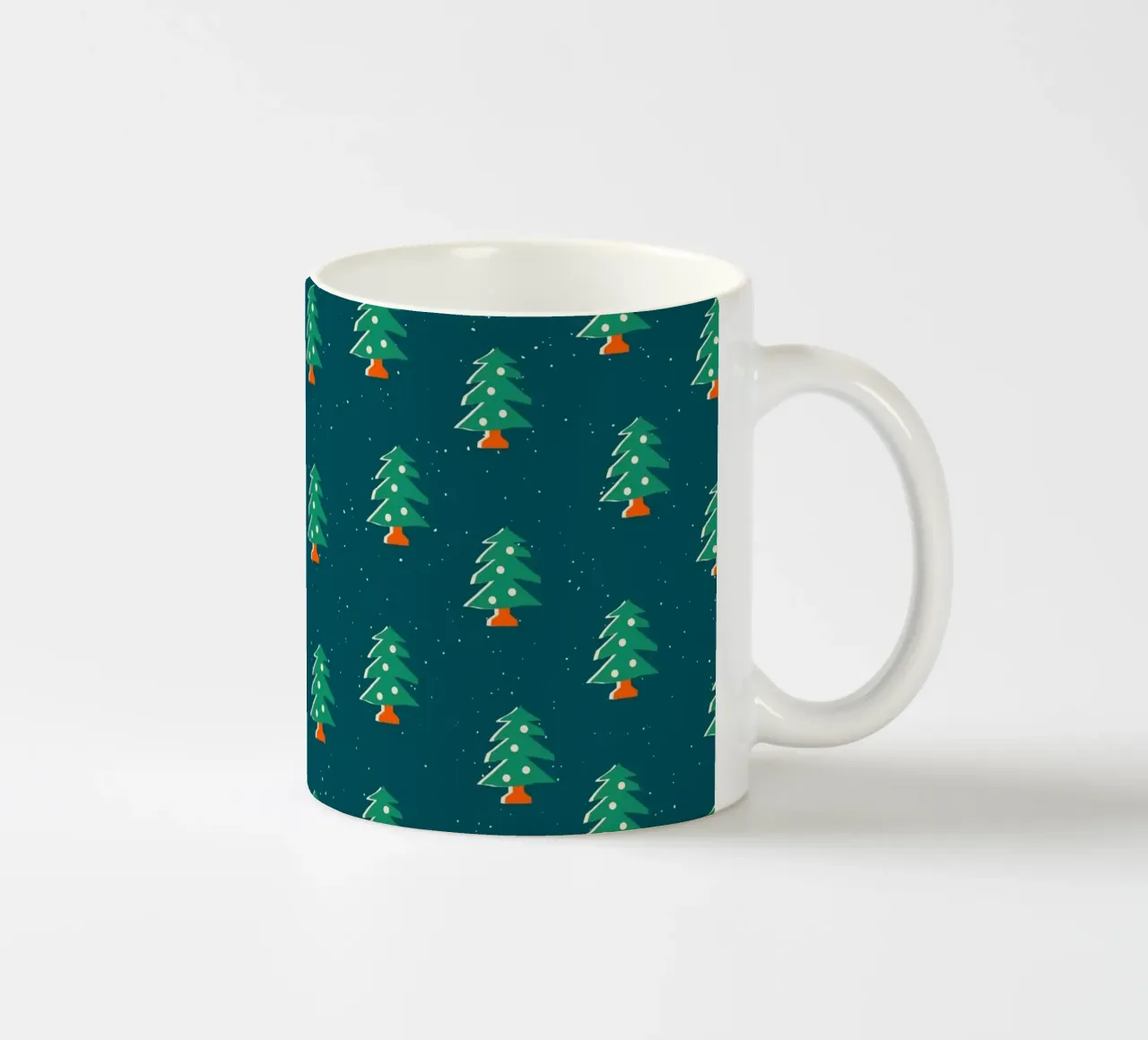 Christmas Pattern No 31 tazza in ceramica da treechild